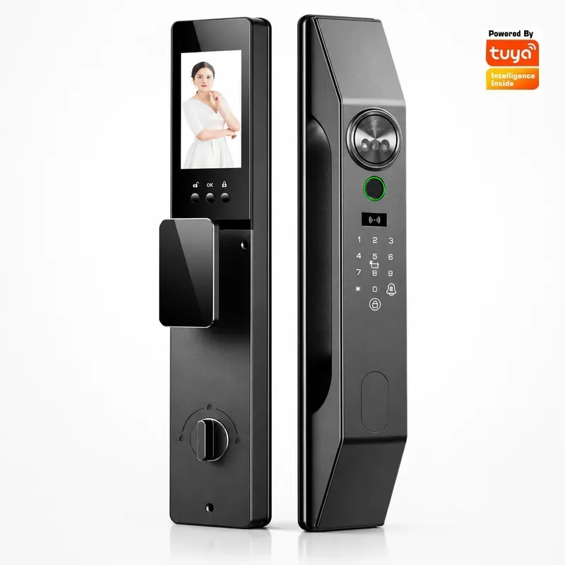 Multilingual Facial Recognitio - Smart Home Door Lock ulasan dan harga