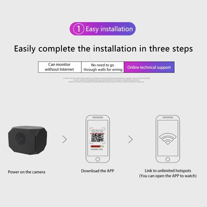 4K HD WiFi Security Camera for - Smart Home Video ulasan dan harga