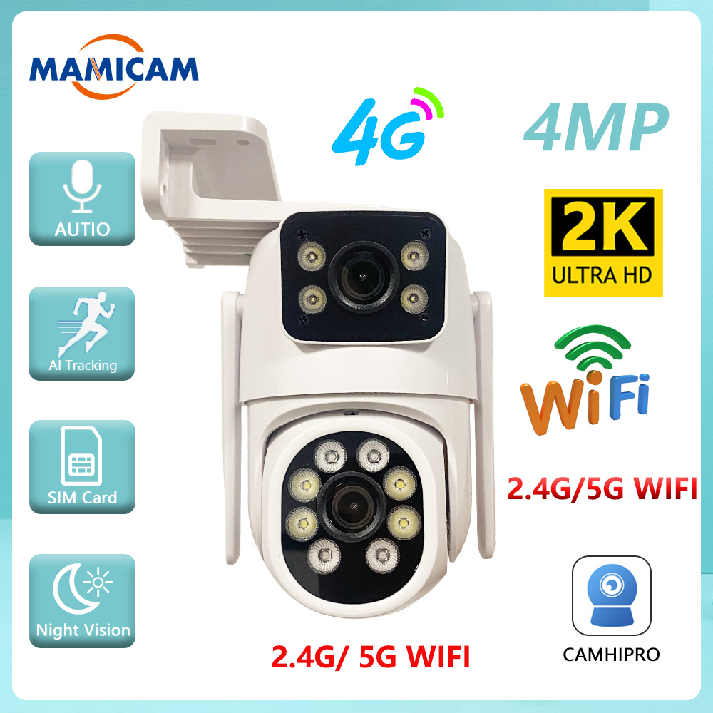 4MP WIFI IP Camera 3G 4G SIM C - Smart Home Camera Ezviz ulasan dan harga