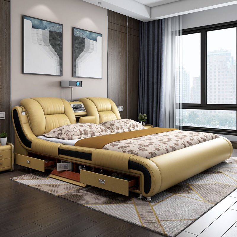 Modern Luxury Bedroom Furnitur - Smart Home Plus ulasan dan harga