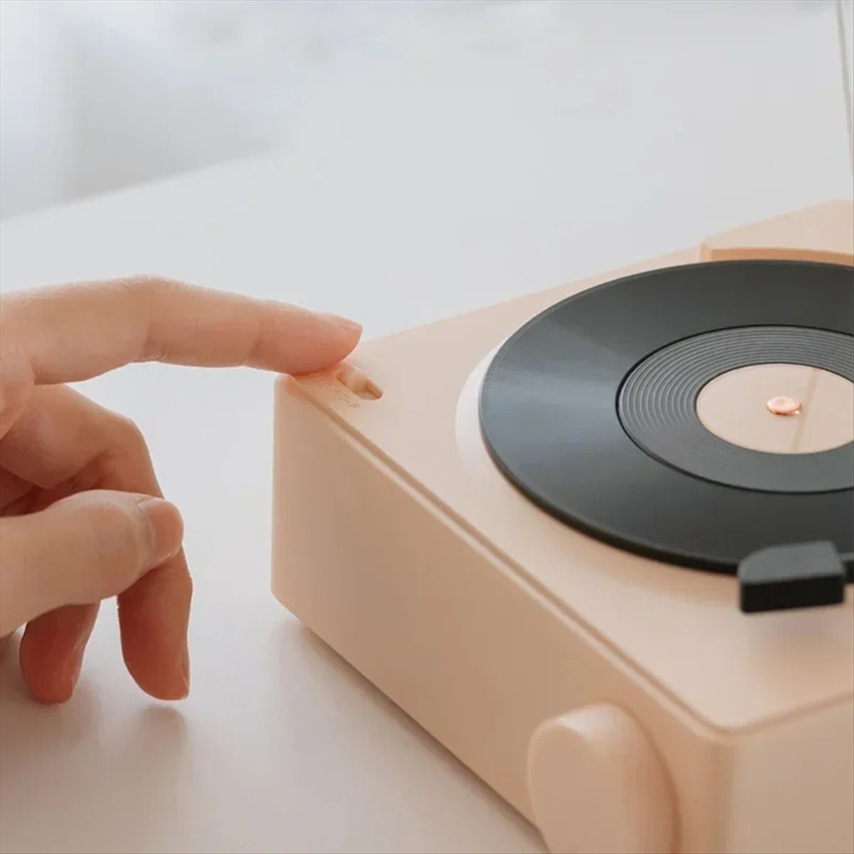 T171C-Retro Vinyl Wireless Blu - Smart Home Yellow ulasan dan harga
