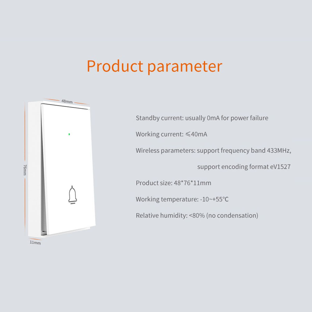 Staniot B100 Wireless Door Bel - Smart Home Video ulasan dan harga