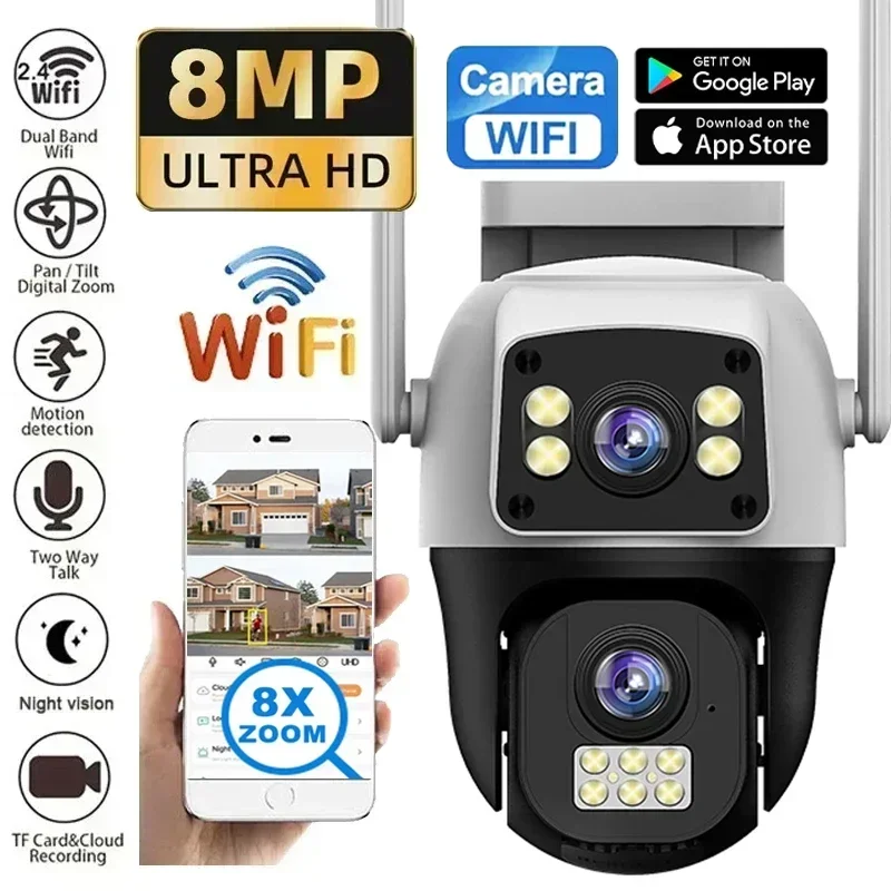 8MP 4G SIM WIFI Camera Dual Le - Smart Home Camera Ezviz ulasan dan harga