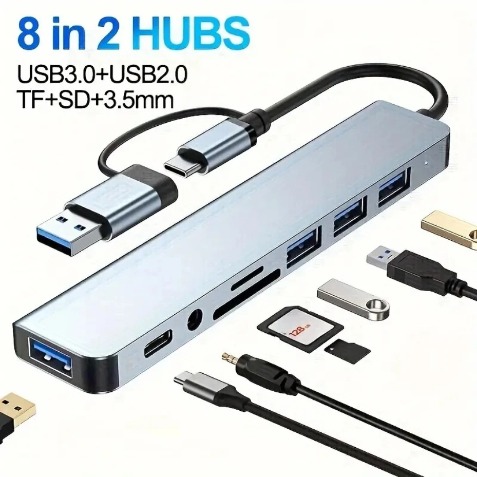 8IN1/2 Type-C Docking Station  - Smart Home Hub 2 ulasan dan harga