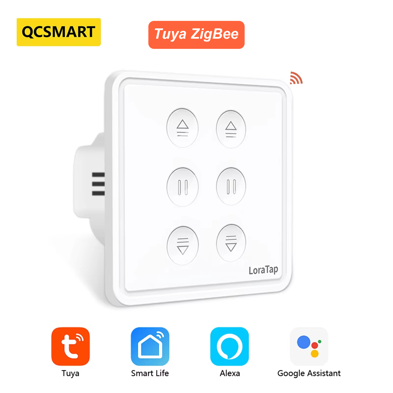QCSMART Tuya Smart Life EU Zig - Universal Remote Smart Home ulasan dan harga