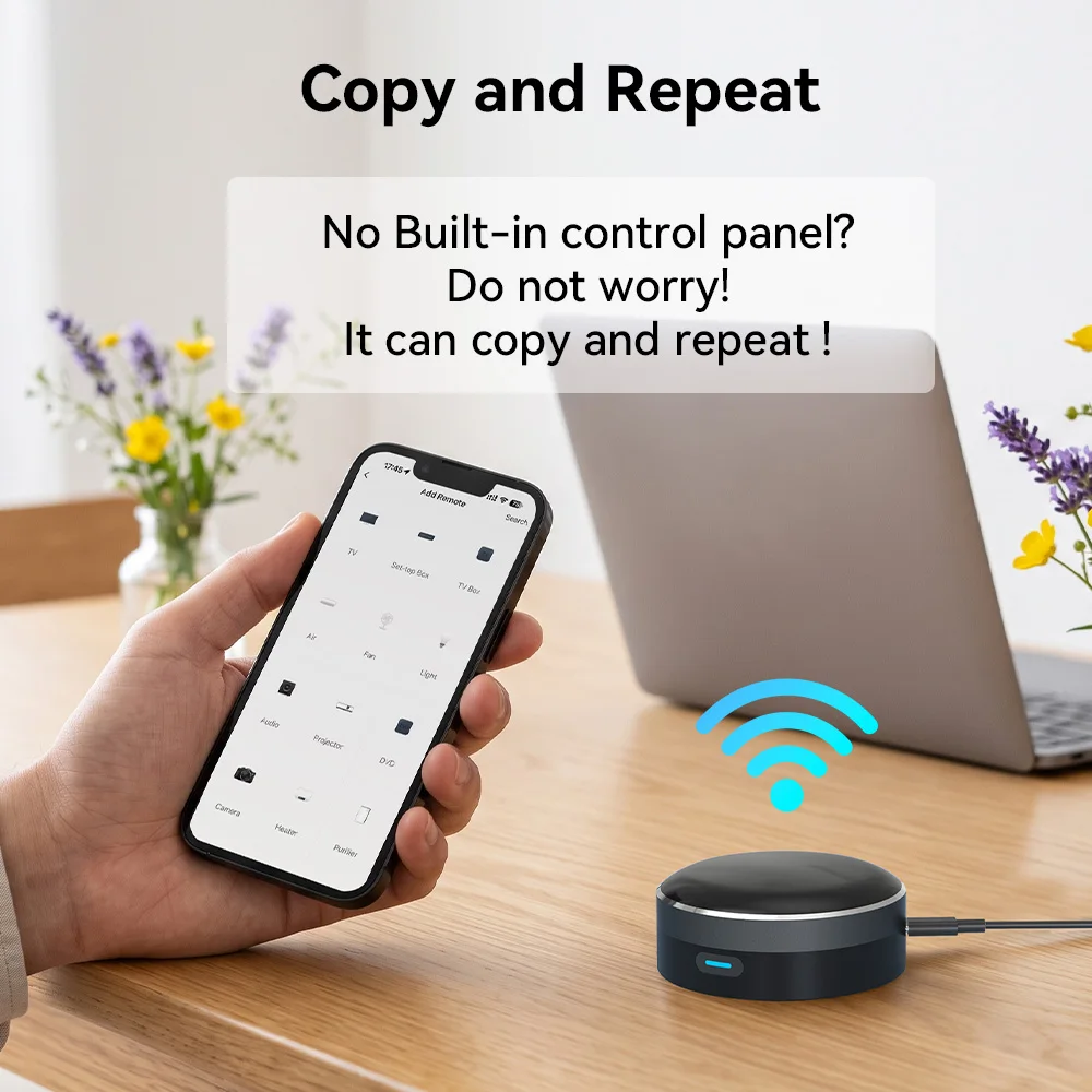 YFK WiFi Smart IR Blaster Univ - Universal Remote Smart Home ulasan dan harga