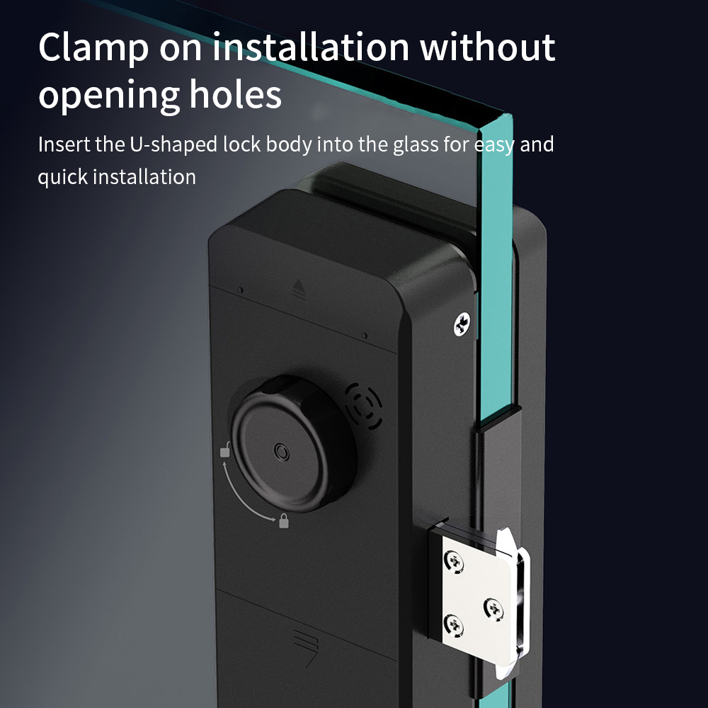 TTLOCK Smart Glass Lock Finger - Smart Home Door Lock ulasan dan harga